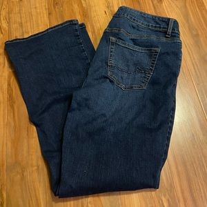 High rise curvy bootcut